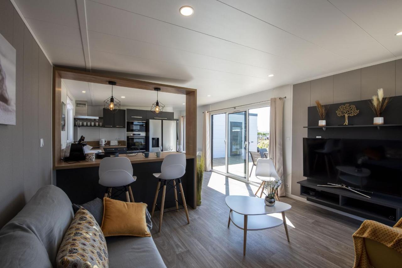 Chalet Pour 6 Dans Un Domaine Avec Piscine Brétignolles-sur-Mer Exterior foto