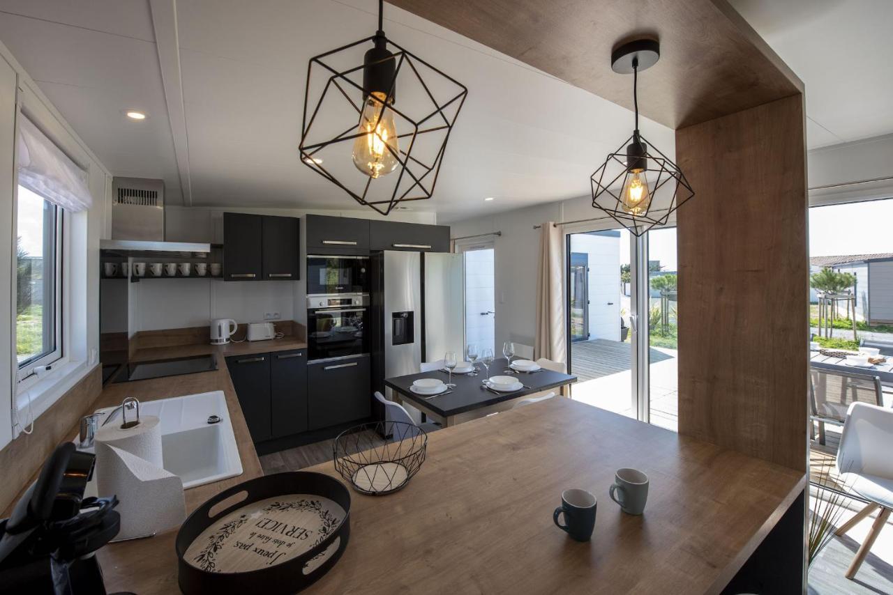 Chalet Pour 6 Dans Un Domaine Avec Piscine Brétignolles-sur-Mer Exterior foto