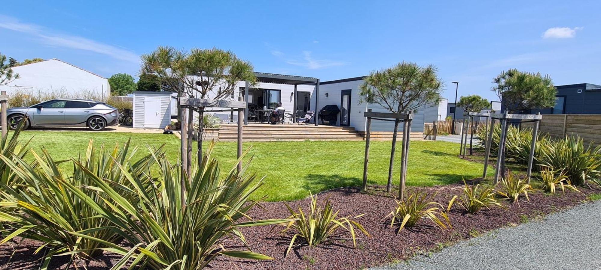 Chalet Pour 6 Dans Un Domaine Avec Piscine Brétignolles-sur-Mer Exterior foto